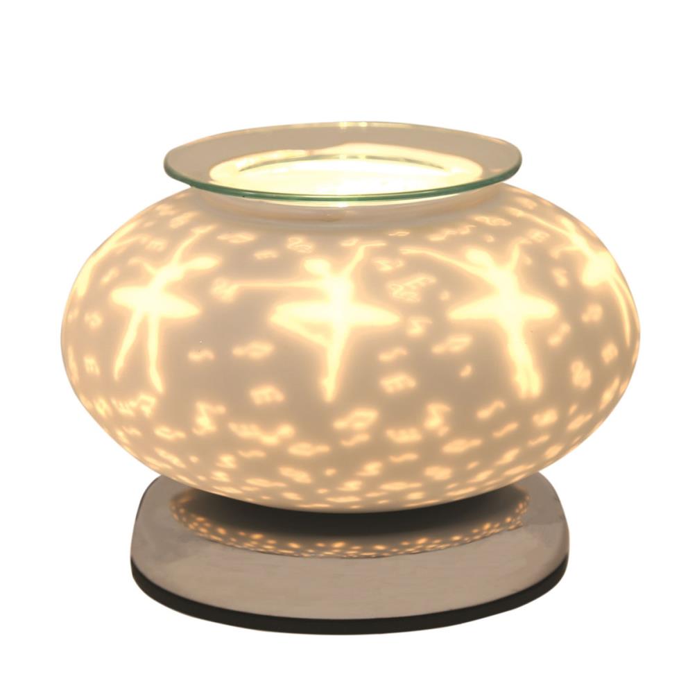 Aroma Ballerina Satin Ellipse Touch Electric Wax Melt Warmer £27.89